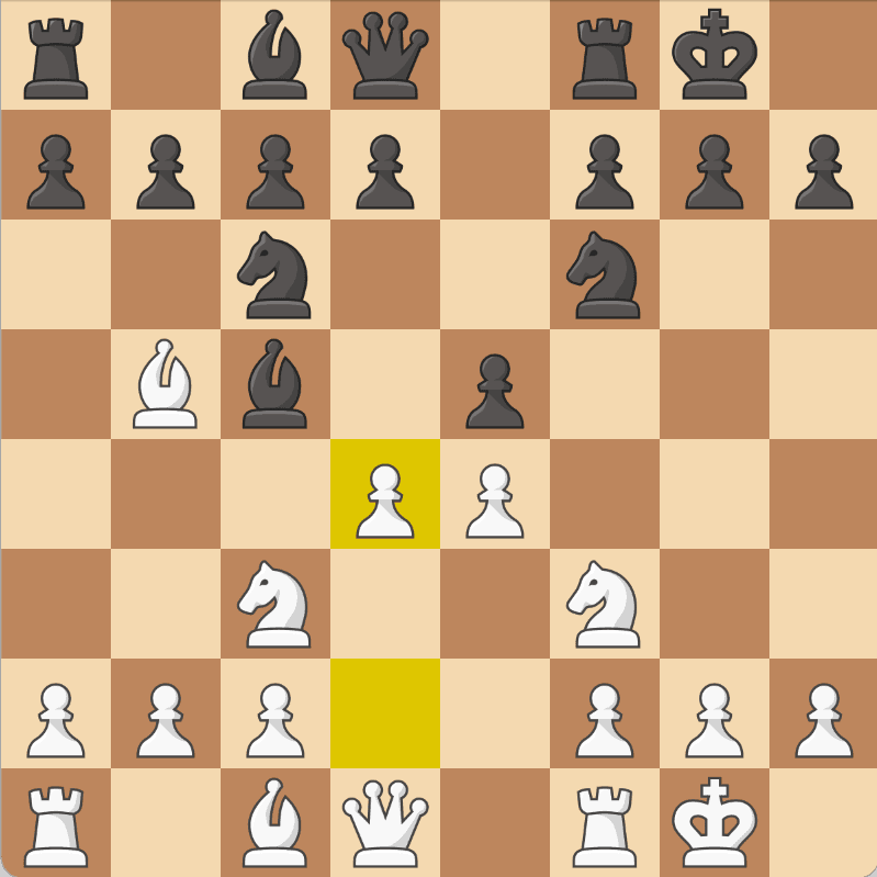 Screenshot of the Chess AI interface