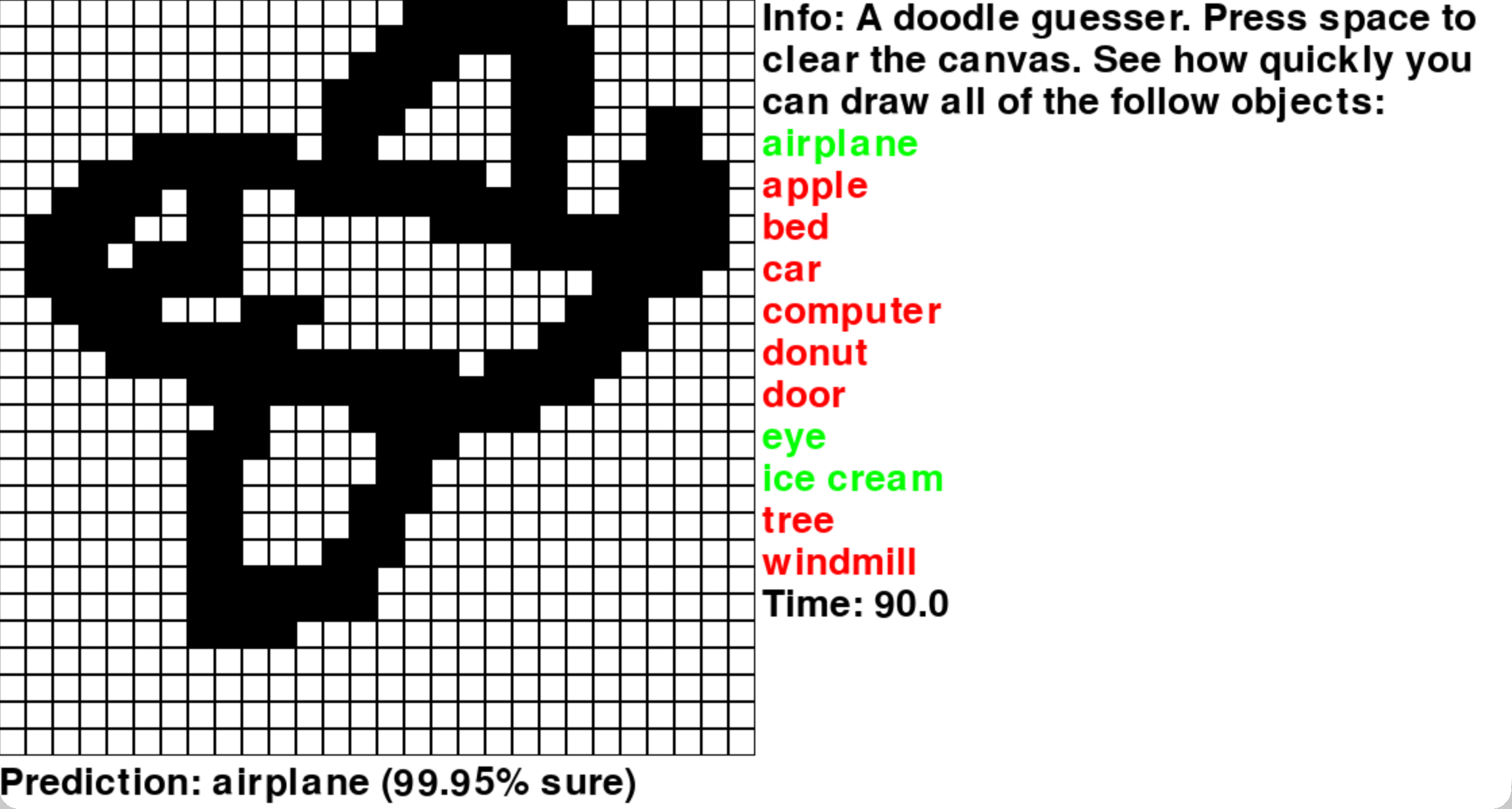 Doodle Guesser game interface